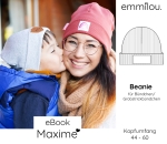 eBook Beanie "Maxime" KU 44-60 Schnittmuster & Nähanleitung
